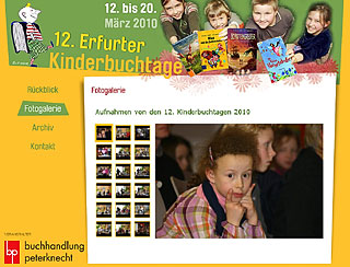 R&uuml;ckblick auf die 12. Erfurter Kinderbuchtage vom 12.-20.03.2010